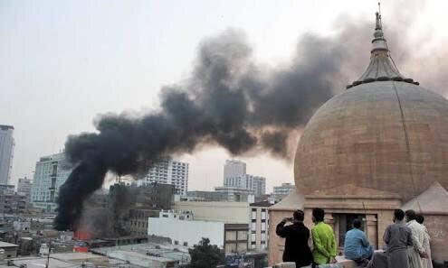 Cháy khách sạn tại Pakistan, ít nhất 80 người thương vong