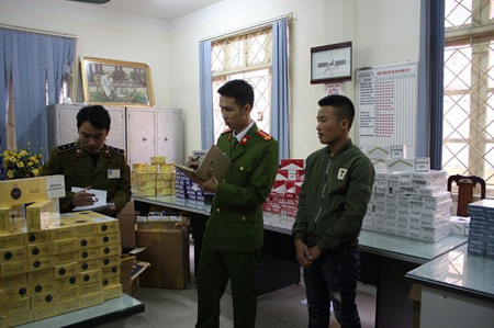 Hơn 6.000 bao thuốc lá ngoại nhập lậu bị thu giữ