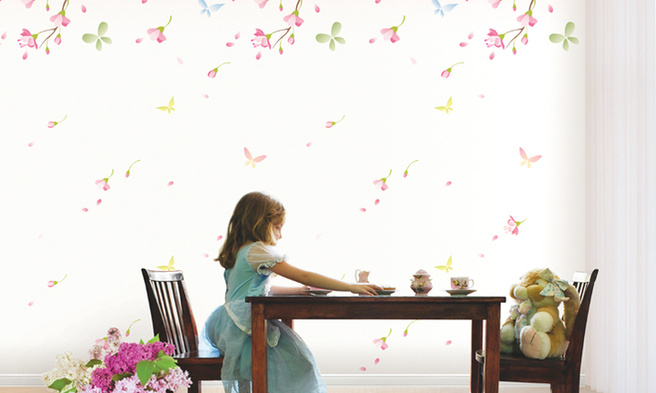 Mẹo chọn giấy dán tường cho phòng khách đẹp và hợp túi tiền