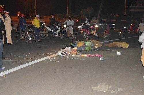 Truy đuổi tài xế xe tải gây tai nạn rồi bỏ trốn 