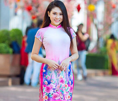 Tuyệt chiêu chọn áo dài cho người thấp trông thanh mảnh, cao ráo