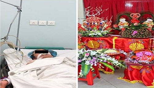 Đặt 9 tráp ăn hỏi bồ sau khi nhận tin vợ qua đời từ bác sĩ