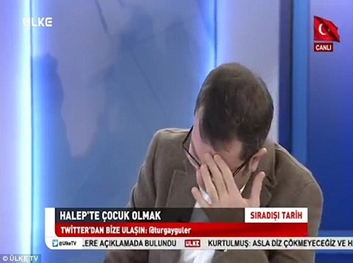 Nhà báo bật khóc vì trẻ Syria mổ không có thuốc gây tê