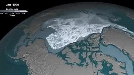 Băng vĩnh cửu ở Bắc Cực giảm 90% trong 32 năm