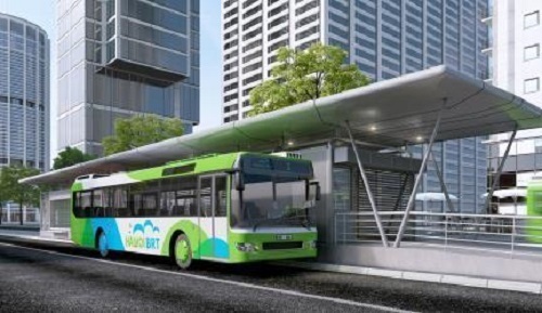 Ô tô lấn làn buýt nhanh BRT bị phạt tới 1,2 triệu đồng