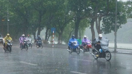 Dự báo thời tiết hôm nay 24/12: Mưa rào ở Tây Nguyên và Nam Bộ