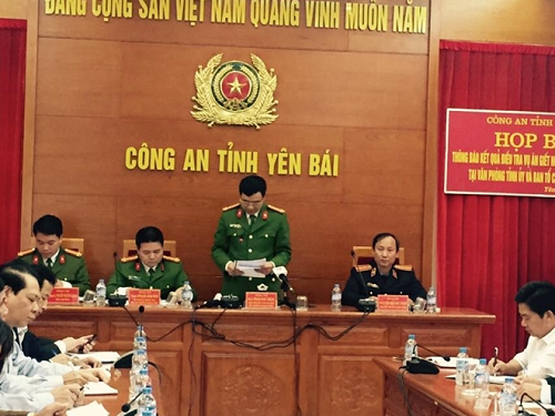 Đình chỉ điều tra vụ sát hại Bí thư, Chủ tịch HĐND tỉnh Yên Bái
