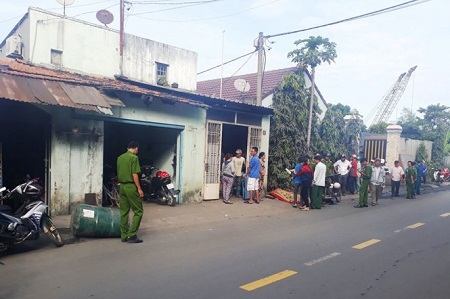 Thùng phuy bất ngờ phát nổ, một người tử vong tại chỗ