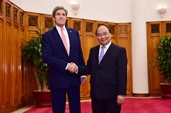 Thủ tướng Việt Nam tiếp ngoại trưởng Mỹ John Kerry