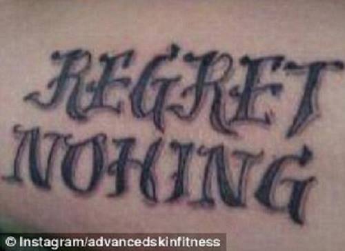 Những hình xăm trở thành thảm họa vì lỗi chính tả