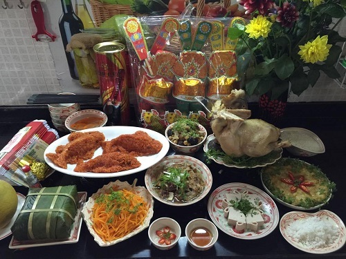 Cách bày biện một mâm cỗ cúng ông Công ông Táo đầy đủ theo đúng nghi lễ