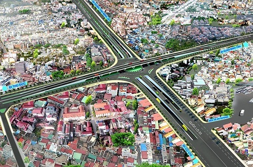 TP HCM: Thi công hầm chui tại