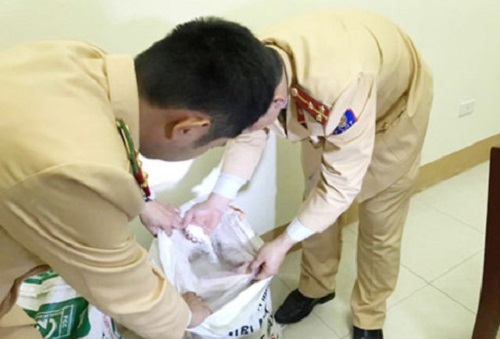 Bắt xe khách Thanh Hóa vận chuyển trái phép 50kg thuốc nổ