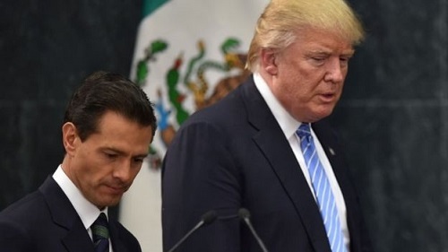 Donald Trump điện đàm một giờ với Tổng thống Mexico về bức tường biên giới