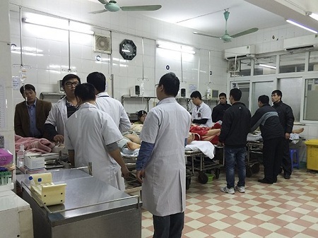 Hơn 2.200 trường hợp nhập viện cấp cứu là do đánh nhau