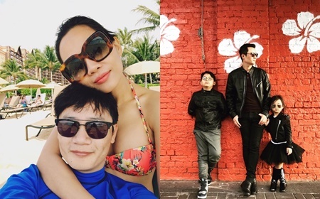 Vợ chồng Hoàng Bách kỉ niệm 13 năm yêu nhau ở Hawaii