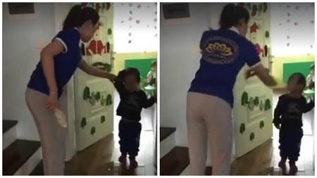 Giải thể cơ sở mầm non có giáo viên dùng dép đánh trẻ