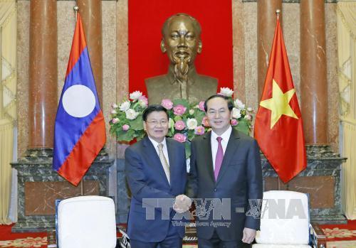 Dành ưu tiên cao thắt chặt quan hệ đặc biệt Việt - Lào 