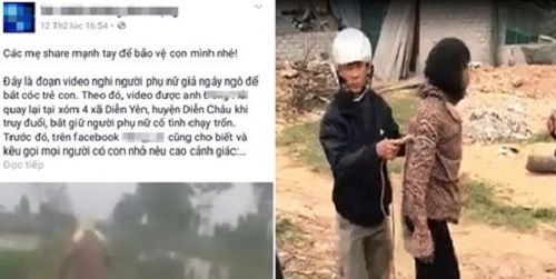 Triệu tập người đăng clip