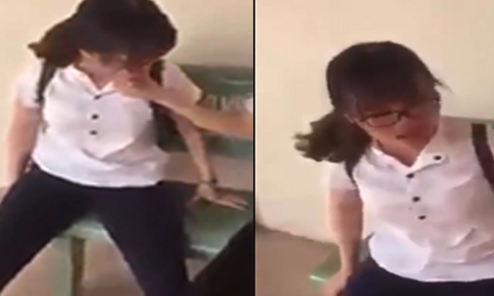 Nữ sinh khóc ngất lên khi nghe tin phải xa nhau vì người yêu đùa giỡn