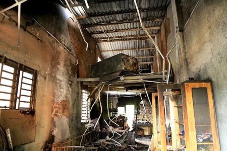 Vụ cháy nhà 4 người chết: 