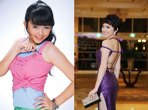 Loạt ảnh ngày ấy - bây giờ cho thấy sự “lột xác” đầy ngoạn mục của các sao Việt