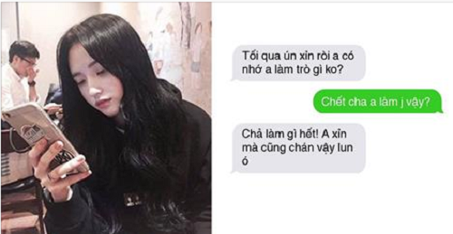 Cạn lời với loạt tin nhắn của các cô nàng “nắng không ưa, mưa không chịu”