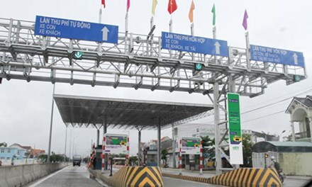 Thêm một Dự án BOT QL1 ở miền Trung thu phí tự động