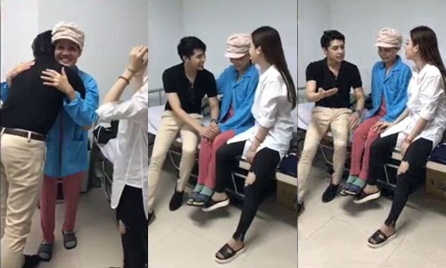 Cảm động vì Noo Phước Thịnh bí mật đến thăm mẹ học trò ngày 8/3
