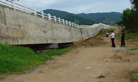 Kết luận nguyên nhân sập cầu máng Sông Dinh 3