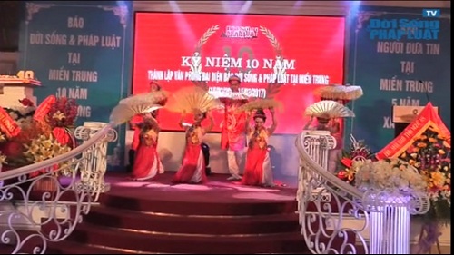 Báo Đời sống và Pháp luật kỷ niệm 10 năm thành lập Văn phòng miền Trung