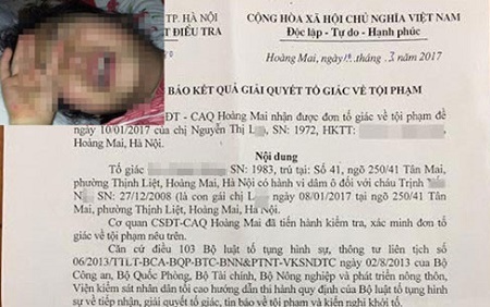Công an khám xét nơi ở của nghi can dâm ô bé gái 8 tuổi ở Hà Nội