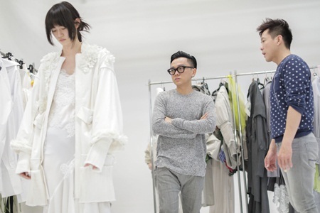Mẫu Louis Vuitton, Armani casting cho show Nguyễn Công Trí