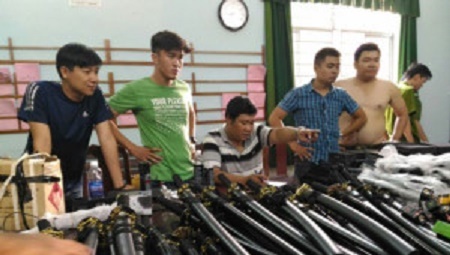 Triệt phá băng giang hồ liên tỉnh chuyên hành nghề