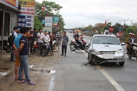 Tai nạn giao thông, 3 mẹ con thương vong