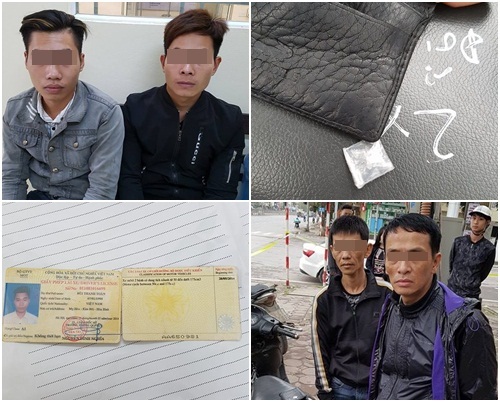 Hà Nội: Hai thanh niên mang theo ma túy đá bị 141 bắt giữ