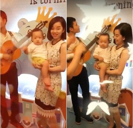 Ly Kute tổ chức sinh nhật 1 tuổi ấm áp cho con trai Khoai Tây