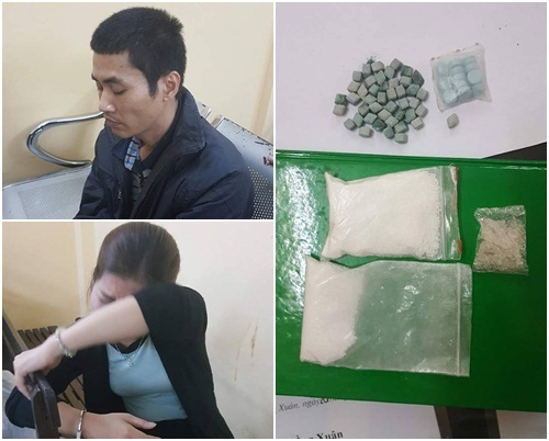 Hà Nội: Bắt giữ đôi nam nữ đi xe “nhảy”, mang theo ma túy