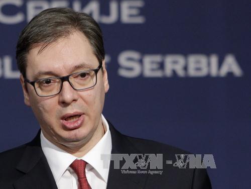 Thủ tướng Aleksandar Vucic đắc cử Tổng thống Serbia