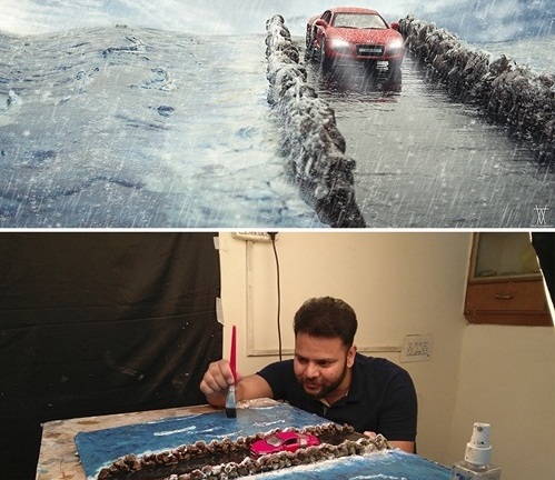 Phong cảnh giả giống thật đến không ngờ 