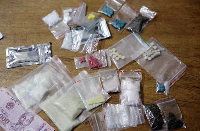 Phát hiện 19 loại ma túy trong ngôi nhà 4 tầng tại Nam Định