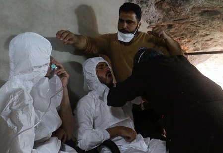 Nghi vấn tấn công bằng khí độc ở Syria, ít nhất 58 người chết