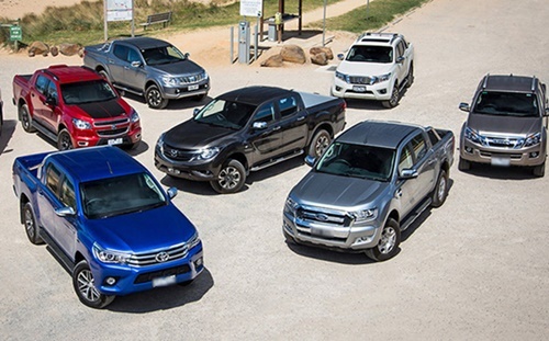 Cứ 10 xe bán tải nhập về Việt Nam, có 9 xe nhập khẩu từ Thái Lan