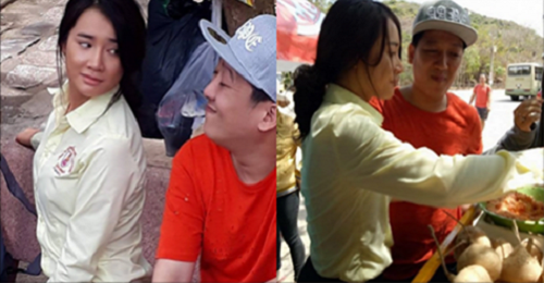 Trường Giang tới phim trường thăm Nhã Phương, dập tắt tin đồn trục trặc tình cảm