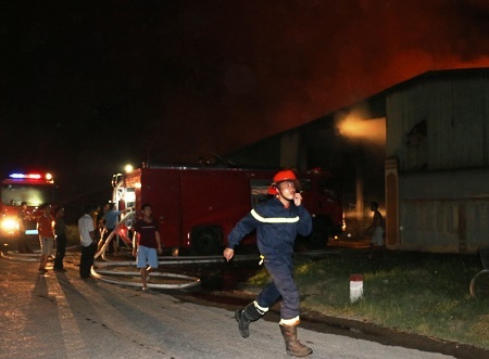 Xác định nguyên nhân vụ hỏa hoạn gây thiệt hại gần 10 tỷ đồng ở Thanh Hóa