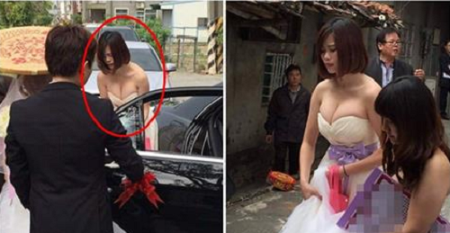 Đám cưới về làng tắc nghẽn, nàng phù dâu “cướp” hết sự chú ý của quan khách