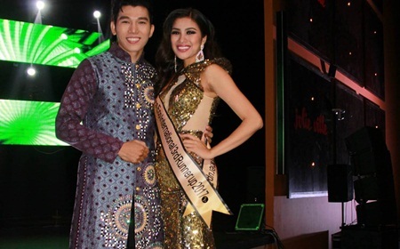 Á vương Ngọc Tình chúc mừng Nguyễn Thị Thành giành Á hậu 3 Miss Eco
