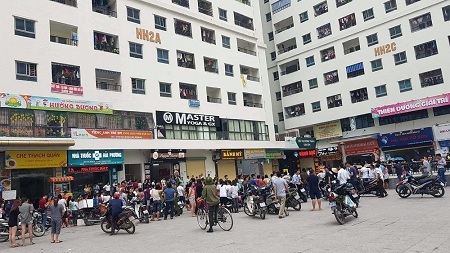 Danh tính cô gái trẻ rơi từ chung cư Linh Đàm xuống đất tử vong