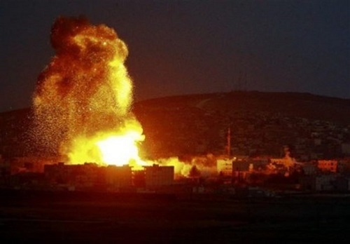 Chiến đấu cơ Israel bắn phá kho vũ khí ở Syria