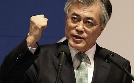 Ứng viên Moon Jae-in tiếp tục dẫn đầu thăm dò trong